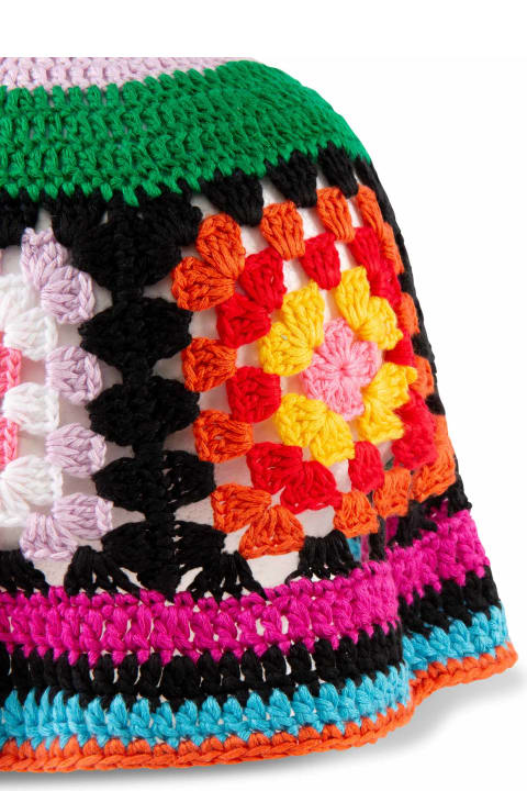 MC2 Saint Barth Hats for Women MC2 Saint Barth Crochet Woman Cloche