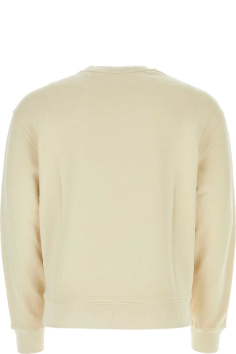 Maison Kitsuné Fleeces & Tracksuits for Men Maison Kitsuné Cream Cotton Sweatshirt