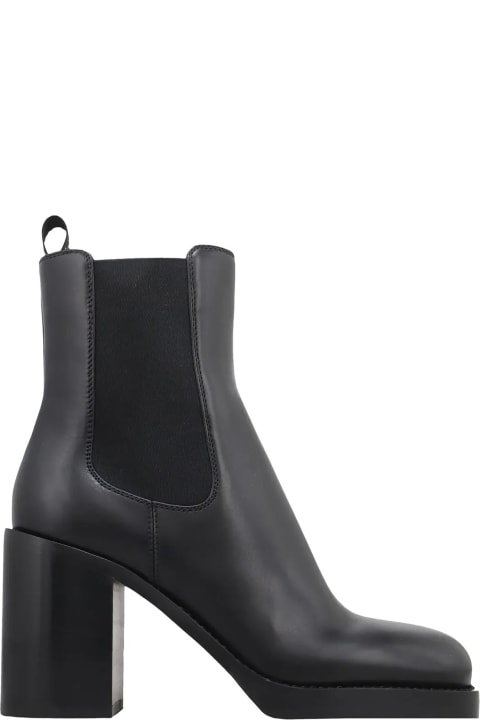 Boots for Women Prada Leather Boots