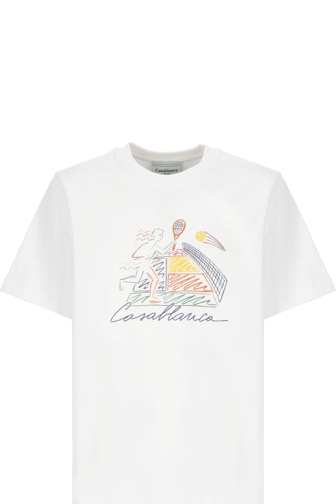 Casablanca for Men Casablanca Jeu De Crayon T-shirt