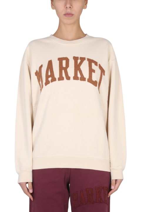 Market Fleeces & Tracksuits for Women Market Vintage Wash Sweatshirt