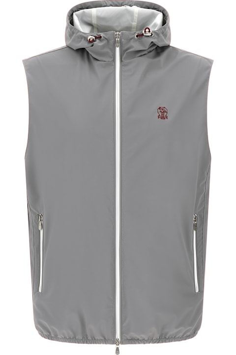 Brunello Cucinelli Coats & Jackets for Men Brunello Cucinelli Water-repellent Vest