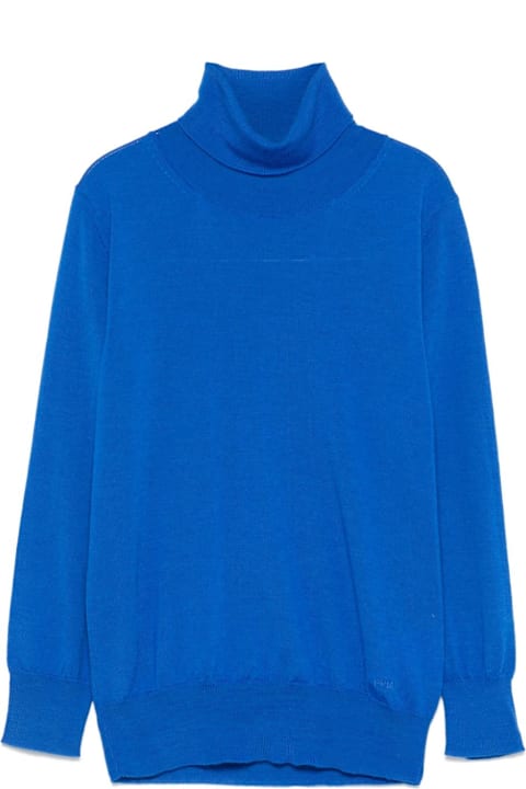 Paolo Pecora Sweaters & Sweatshirts for Boys Paolo Pecora Maglione Con Logo Ricamato