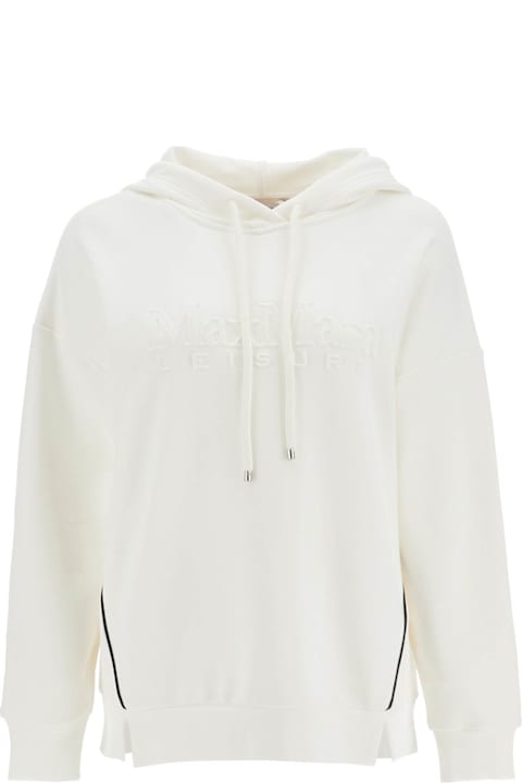 Max Mara Fleeces & Tracksuits for Women Max Mara Hooded Sweatshirt With Piping