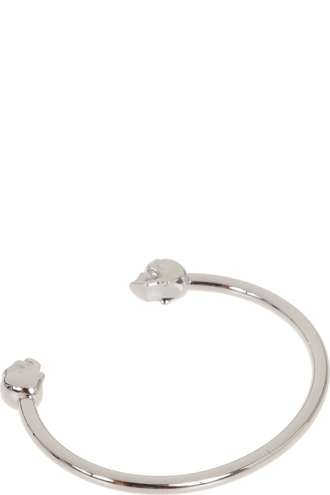 Jewelry for Women Alexander McQueen Thin Skull Bracelet
