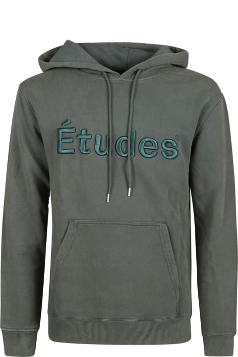 Études for Men Études Embroidered Logo Hoodie