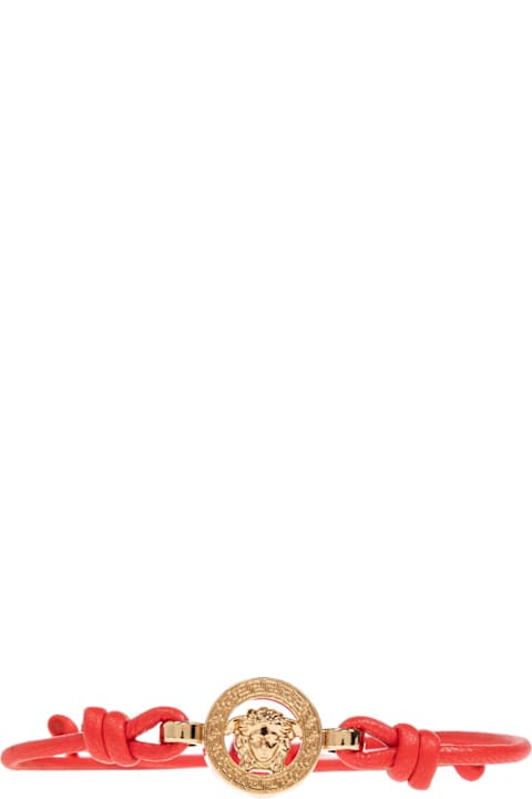 Homeware Versace Versace Leather Bracelet