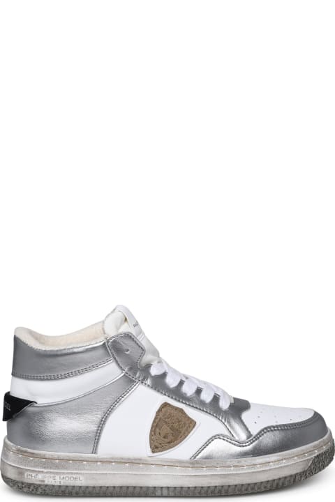 Fashion for Women Philippe Model Lion Sneakers In Two-tone Polyurethane Blend