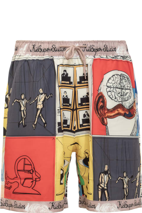 Kidsuper Pants for Men Kidsuper Printed Shorts