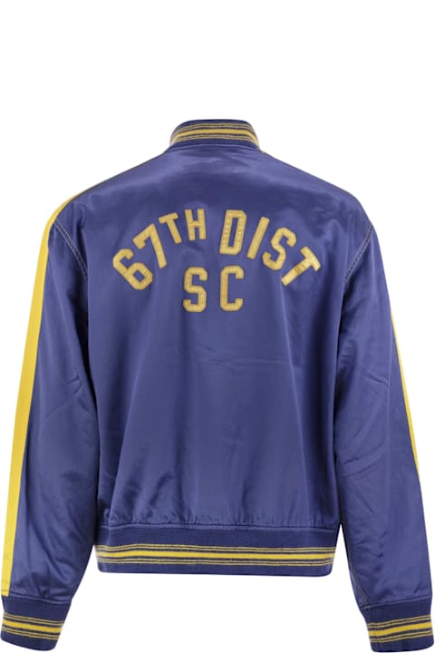 Polo Ralph Lauren Coats & Jackets for Men Polo Ralph Lauren Surf-themed Letterman Jacket