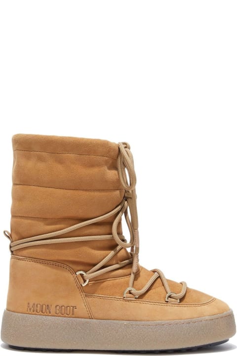 Ltrack Tan Suede Boots