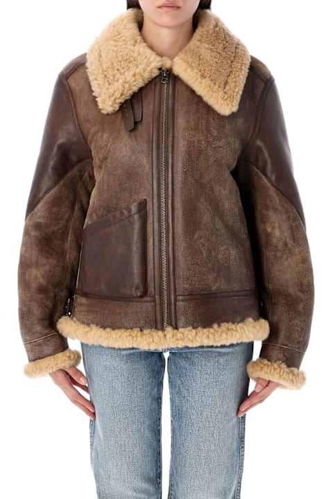 Homeware Ralph Lauren Shearling Aviator Jacket