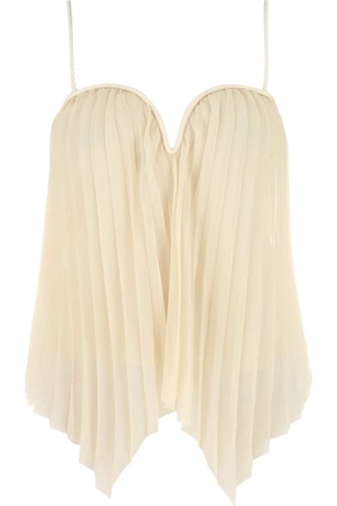 Nanushka Underwear & Nightwear for Women Nanushka Cream Polyester Alba Top