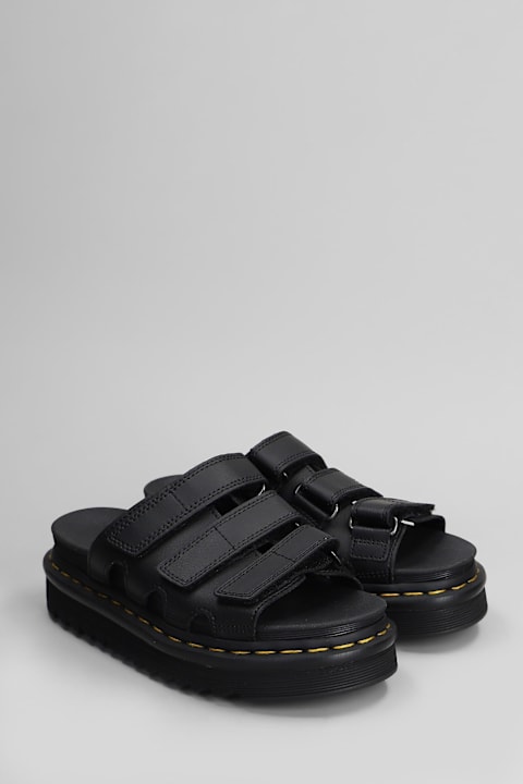 Dr. Martens Shoes for Women Dr. Martens Raine Slide Slipper-mule In Black Leather