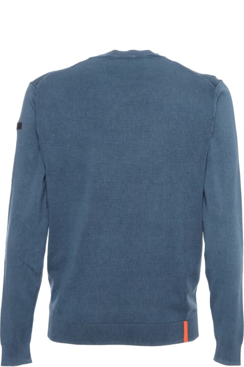 RRD - Roberto Ricci Design Sweaters for Men RRD - Roberto Ricci Design Blue Techno Sweater