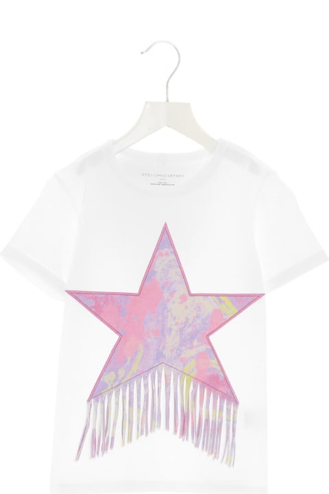 Star T-shirt With Fringes.