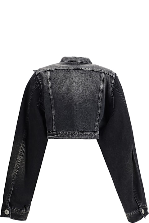 Mihara Yasuhiro for Women Mihara Yasuhiro Cropped Denim Jacket