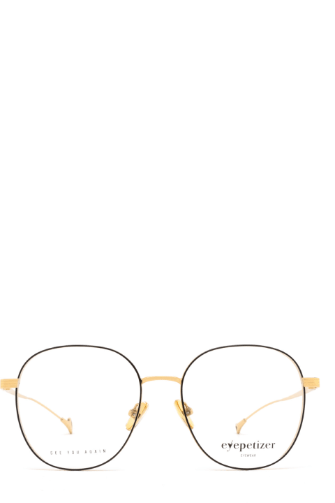 Eyepetizer Eyewear for Women Eyepetizer Nelson Pale Gold Glasses