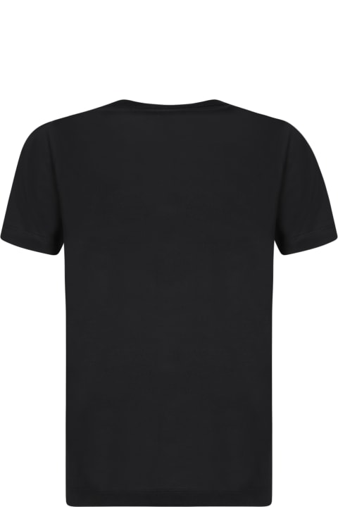 Homeware Moncler Black Cotton T-shirt