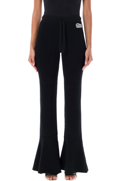 Alessandra Rich Pants & Shorts for Women Alessandra Rich Wool Blend Knitted Trousers