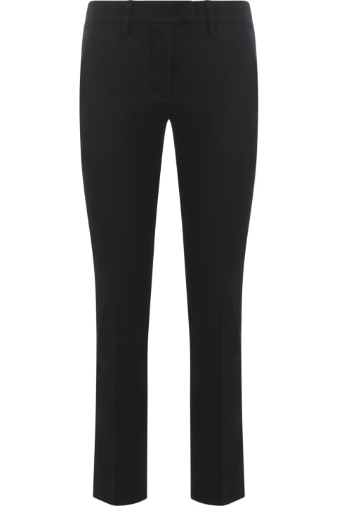 Fashion for Women Dondup Trousers Dondup "perfect" In Stretch Cotton