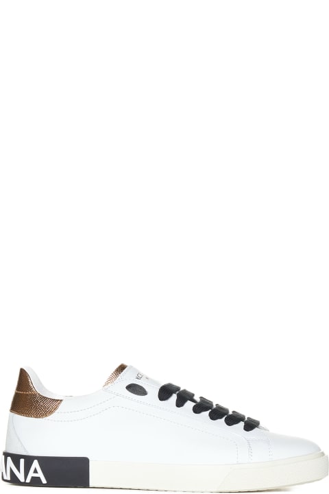 Dolce & Gabbana Shoes for Women Dolce & Gabbana Portofino Leather Sneakers