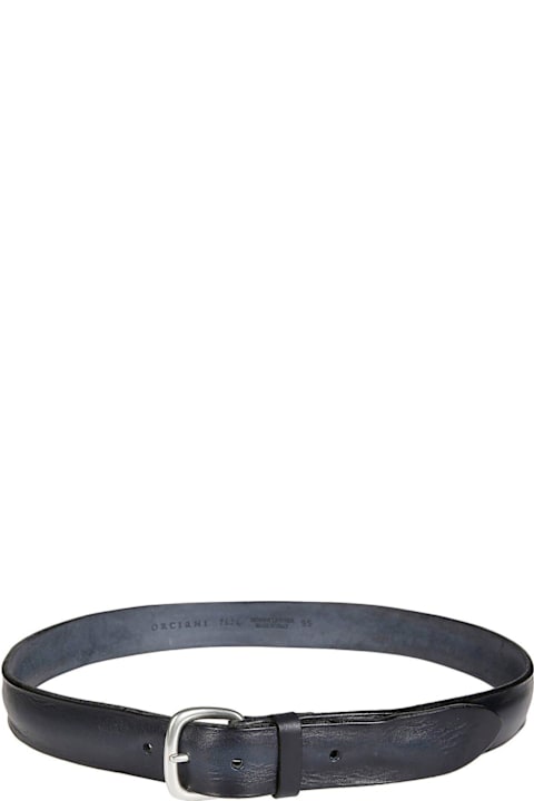 Orciani Belts for Men Orciani Geometric Buckle Belt