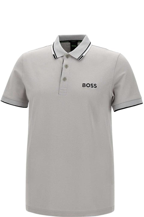 Hugo Boss for Men Hugo Boss Logo Embroidered Short-sleeved Polo Shirt