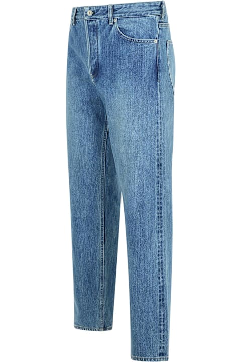 The Denim Edit ل القسم الرجالي Jil Sander Blue Denim Jeans