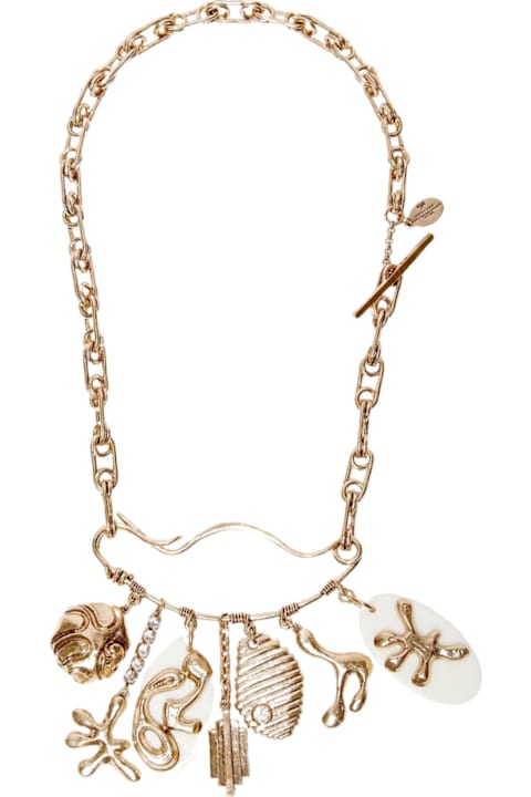 Weekend Max Mara Jewelry for Women Weekend Max Mara Zelia Necklace With Charms