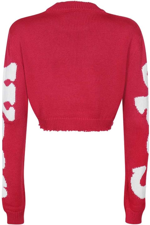 GCDS Sweaters for Women GCDS Lointarsia Crew-neck Sweater