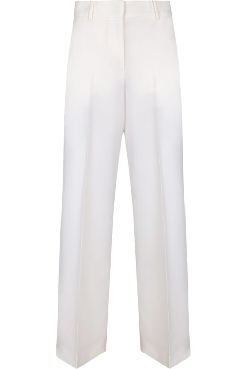 ウィメンズ MSGMのパンツ＆ショーツ MSGM White Tailored Trousers