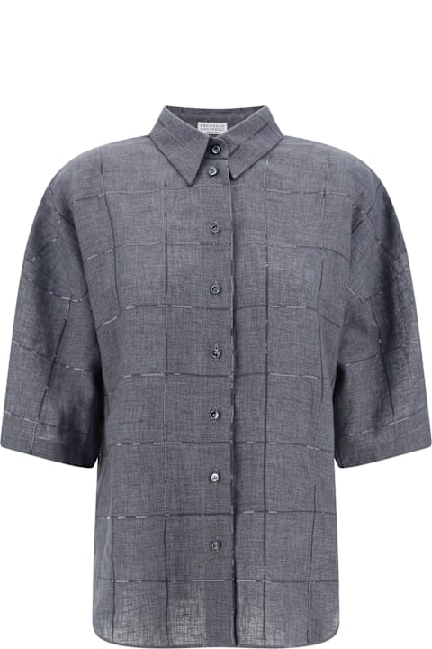 Clothing for Women Brunello Cucinelli Linen Shirt
