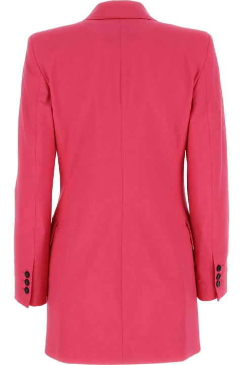 MSGM Coats & Jackets for Women MSGM Fuchsia Stretch Wool Blazer