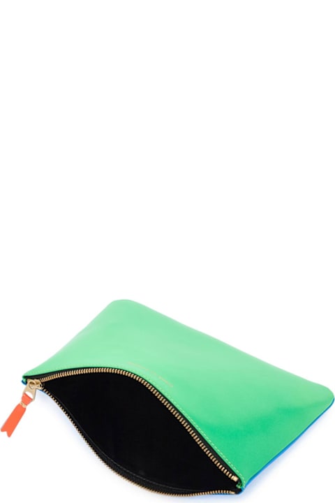 Fashion for Women Comme des Garçons Wallet Super Fluo Pouch