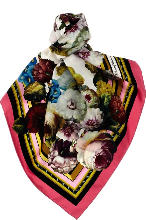 Scarves & Wraps for Women Dolce & Gabbana 'fiore Notturno' Foulard