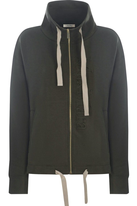 'S Max Mara Coats & Jackets for Women 'S Max Mara Zip-up Drawstring Sweatshirt