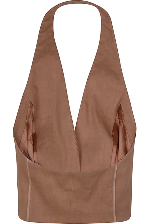 Homeware Pinko Open Back Short Vest