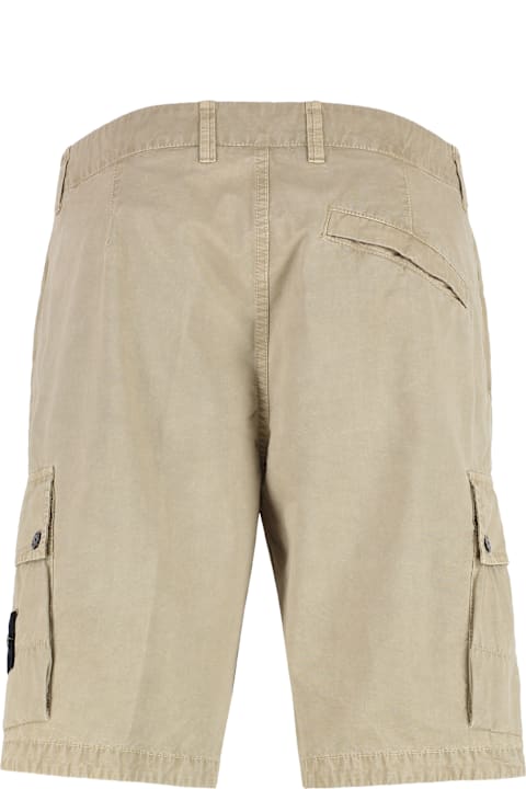 Clothing for Men Stone Island Cotton Bermuda Shorts