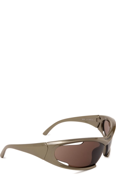 Balenciaga Eyewear Eyewear for Women Balenciaga Eyewear Logo Detail Biker Sunglasses