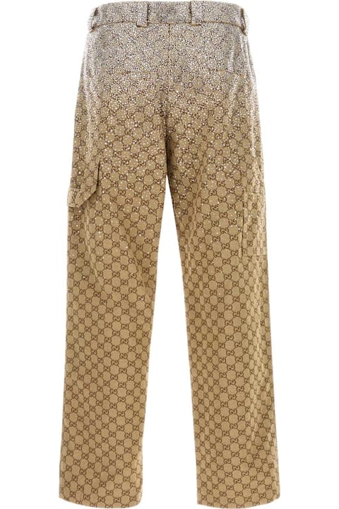 سراويل لـ القسم الرجالي Gucci Gg Supreme Fabric Pant