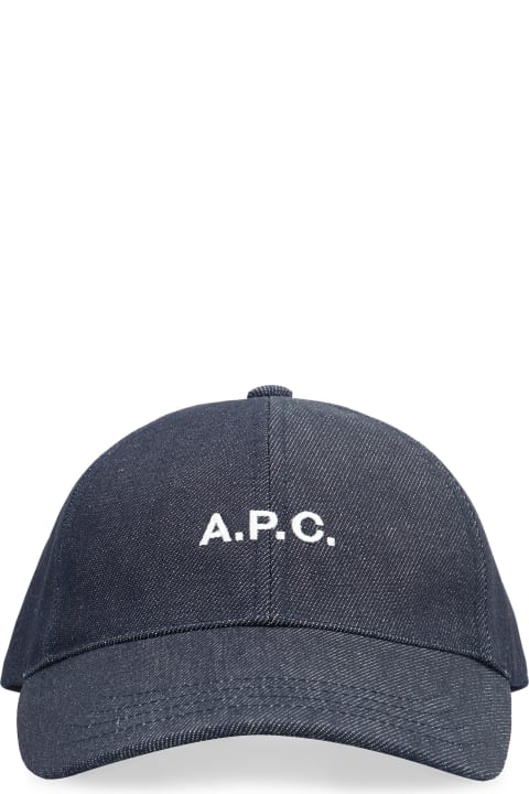A.P.C. for Men A.P.C. Charlie Logo Baseball Cap