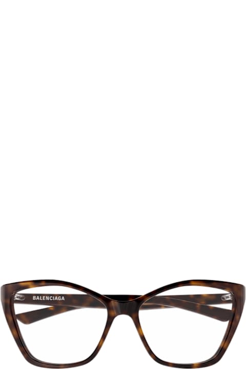 Eyewear for Women Balenciaga Eyewear Balenciaga Bb0405o Linea Everyday 002 Havana Glasses