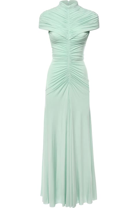 Alaia for Women Alaia Gathered Dress In Soft Jersey