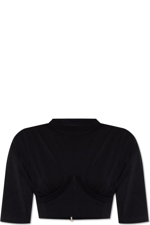 Fashion for Women Jacquemus 'caraco' Cropped Top