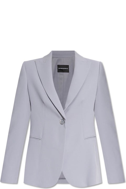 ウィメンズ Emporio Armaniのコート＆ジャケット Emporio Armani Blazer With Closed Lapels