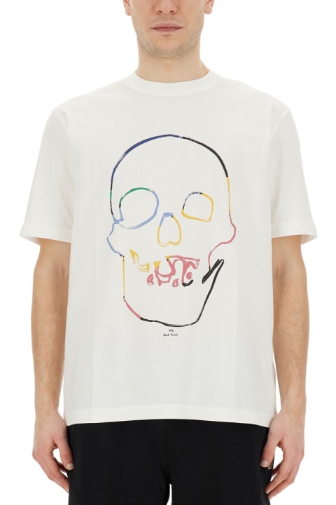 Paul Smith Topwear for Men Paul Smith Skull T-shirt