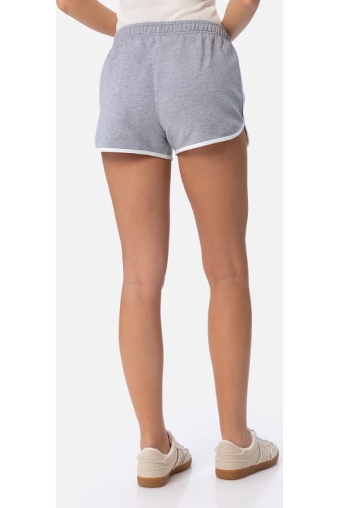 Homeware MC2 Saint Barth Woman Cotton Pull Up Shorts Francine