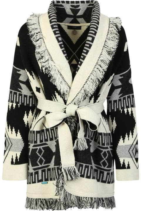 Iconi Jacquard Pattern Cardigan By . Brand That Makes Garments With Great Attention To Detail, Like In This Cardigan
