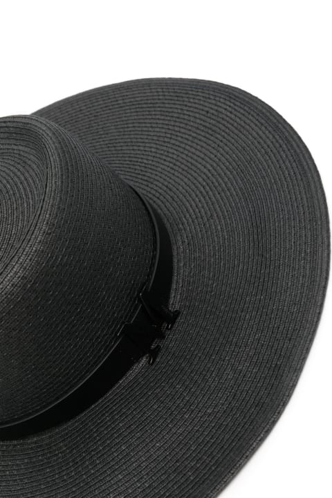 Max Mara Hats for Women Max Mara Black Musette Hat